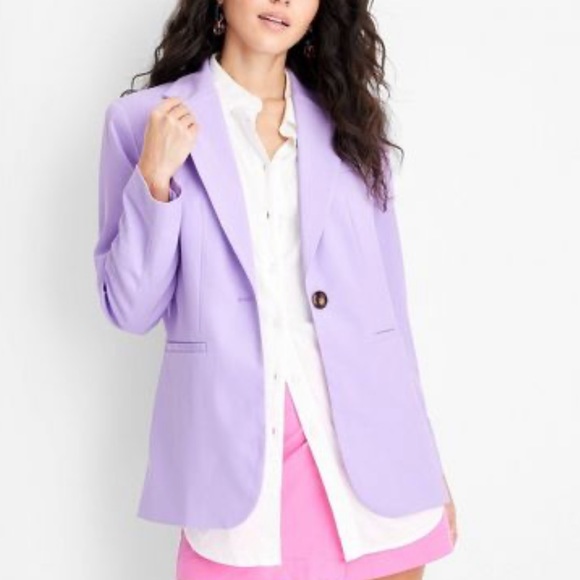 Women's Oversized Watercolor Blazer - Future Collective - Picture 4 of 14